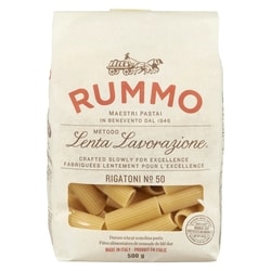 Rummo Rigatoni N° 50 Durum Wheat Semolina Pasta 500 g, $0.60/100g