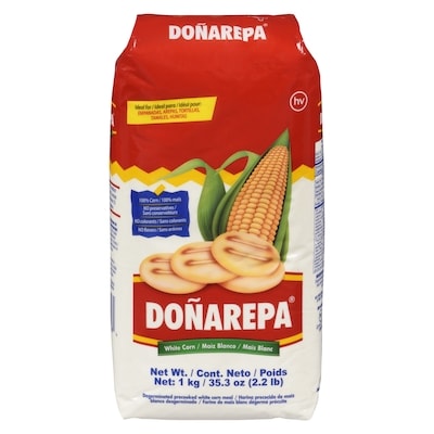 Dorot Degerminated Precooked White Corn Meal 1000 g, $0.30/100g