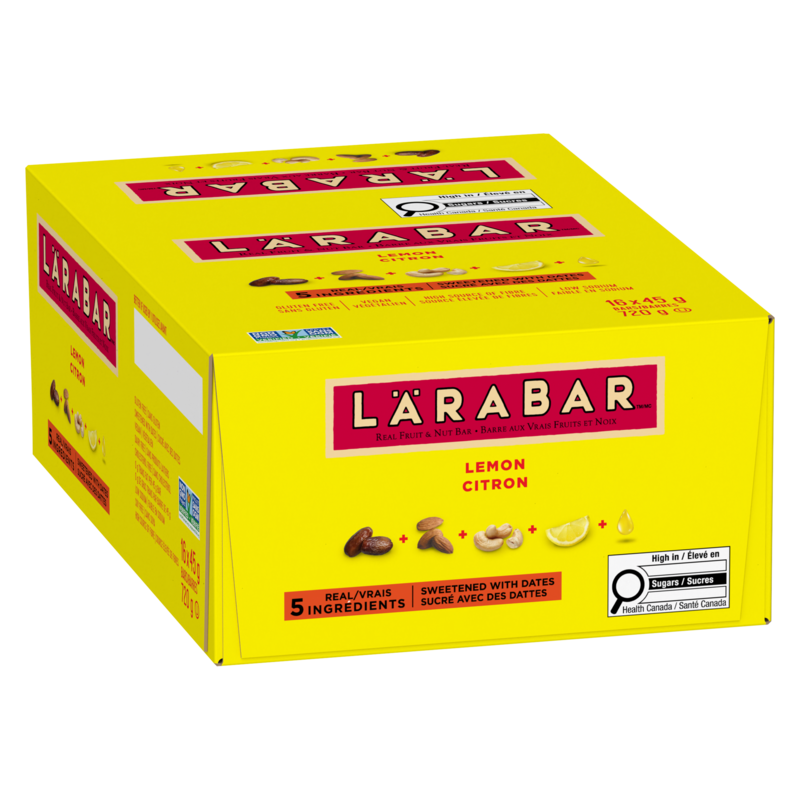 Gluten Free Bar, Lemon, 16/pack