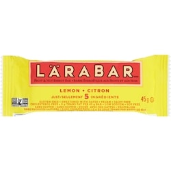 Larabar Barres sans gluten, Citron 45 g, 5,53 $/100g