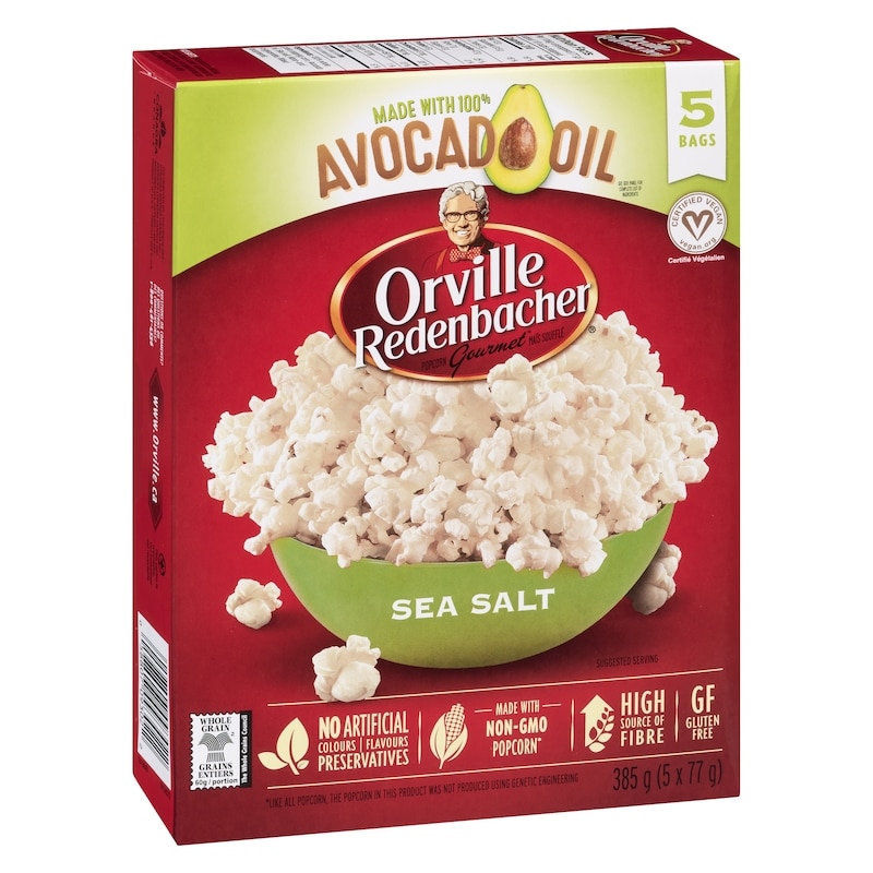 Avocado Oil Microwave Popcorn