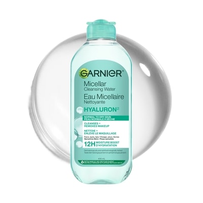 Garnier Micellar Cleansing Water All-in-1 with Hyaluronic Acid 400 ml, $3.50/100ml