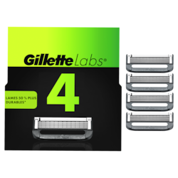 Gillette Labs Razor Blade Refills for Men, 4ct 4 ea, $10.00/1ea