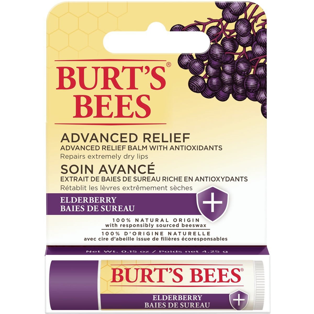 Burt's Bees Elderberry Advanced Relief Balm With Antioxidants 4.25 g, $169.18/100g