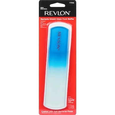 Revlon Bacteria Shield Glass Foot Buffer 1 ea, $17.59/1ea