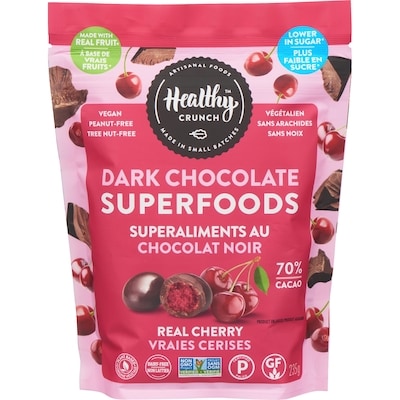 Healthy Crunch Real Cherry Dark Chocolate Superfoods 235 g, $3.83/100g