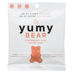 YUMY BEAR Bonbons fraise-kiwi 50 g, 7,58 $/100g