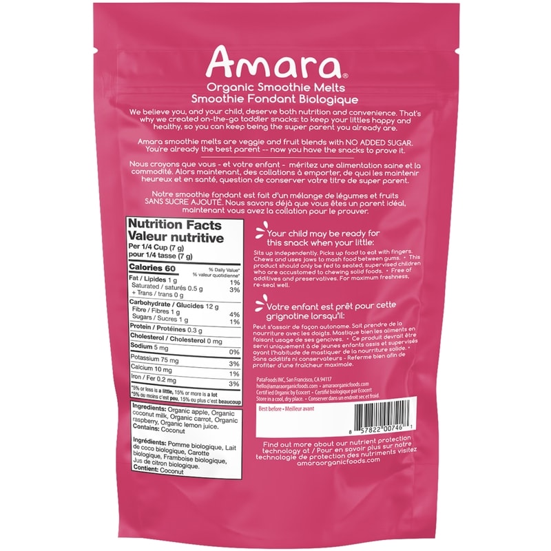 Smoothie Melt Carrot Raspberry