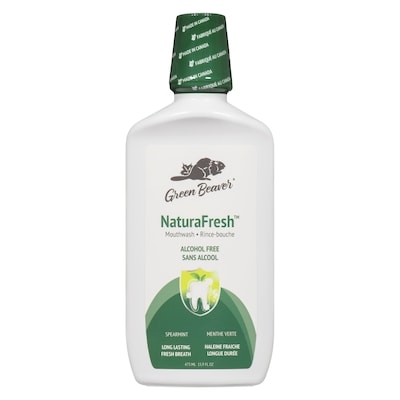 Green Beaver Jr Menthe Verte Rince Bouche 473 ml, 2,53 $/100ml