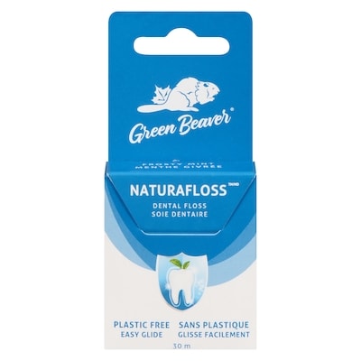 Green Beaver Naturapeutic Floss Frosty Mint 30 M 10.5 g, $80.86/100g