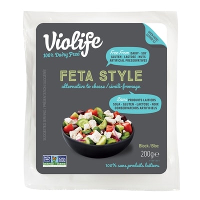 Violife Dairy Free Feta Cheese 200 g, $2.75/100g