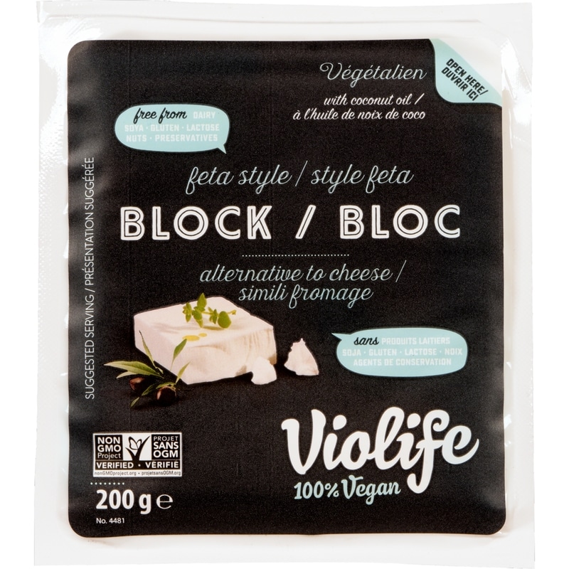 Dairy Free Feta Cheese