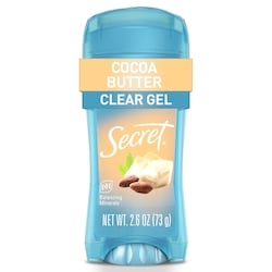 Antiperspirant and Deodorant Clear Gel Cocoa Butter