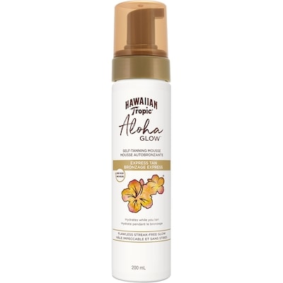 Hawaiian Tropic Aloha Glow™ Self-Tanning Mousse 1-Hr Express Tan 200 ml, $8.00/100ml