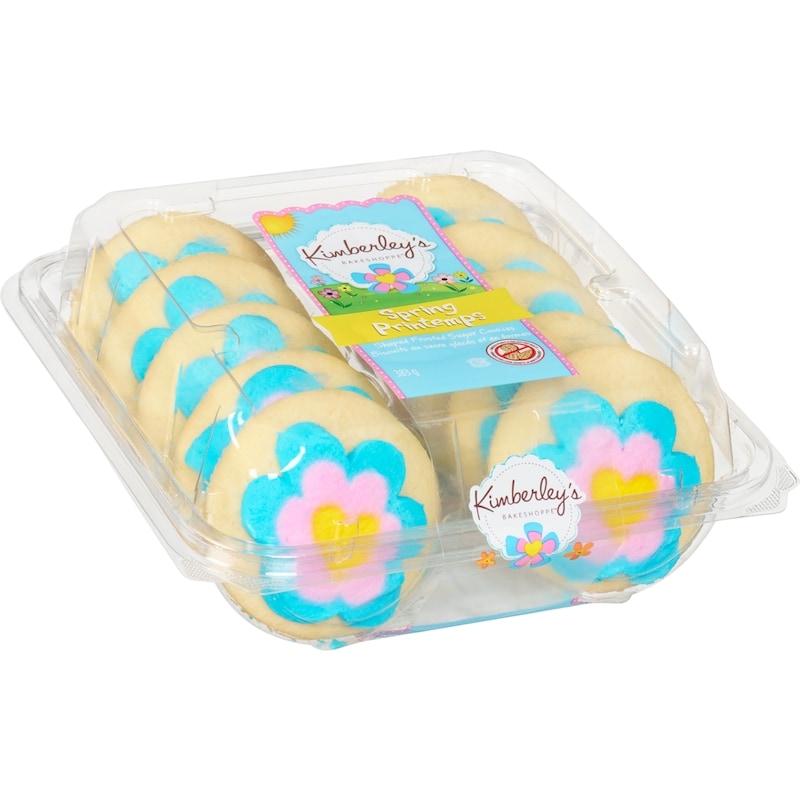 Shaped Frosted Sugar Cookies Spring