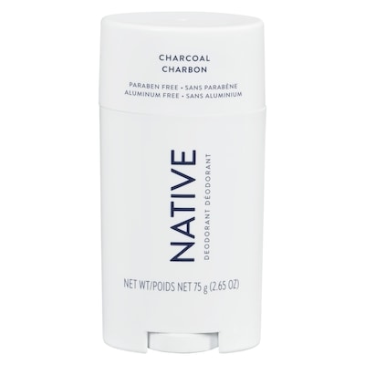 Native Déodorant charbon 75 g, 25,32 $/100g