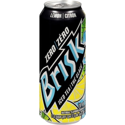 Brisk Zero Lemon Iced Tea 710 ml, $0.25/100ml