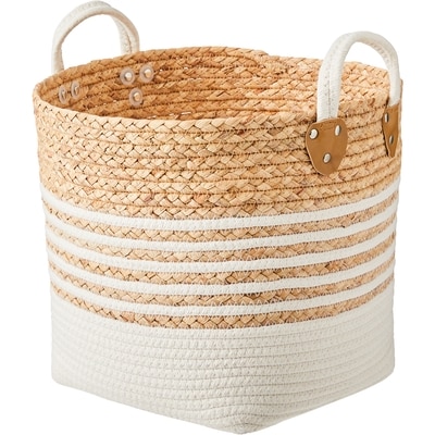 Life at Home Small Stripe Storage Basket 1 ea, $16.00/1ea