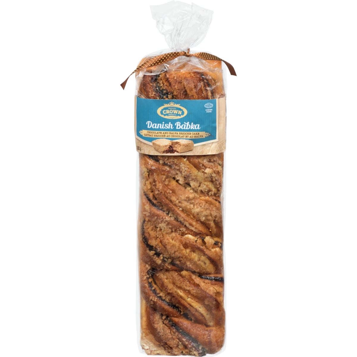 Crown Prince Gâteau Brioché Au Chocolat Et Au Halva 500 g, 2,60 $/100g