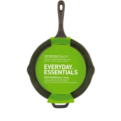 Everyday Essentials Cast Iron Skillet 1 ea, $17.00/1ea