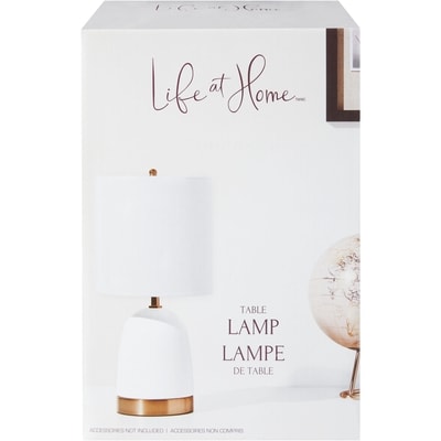 Life at Home Lamp De Table 1 ea, 40,00 $/1ch