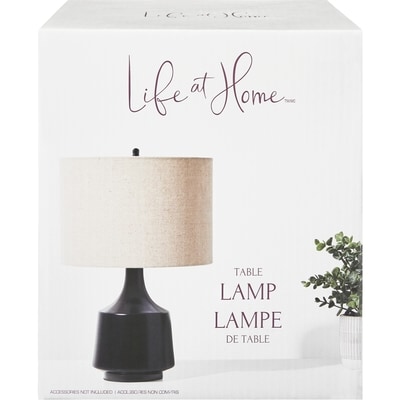 Life at Home Table Lamp 1 ea, $40.00/1ea