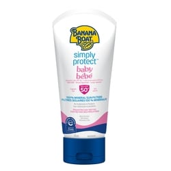 Banana Boat Simply Protect™ Baby Mineral Sunscreen Lotion, SPF 50+ 150 ml, $8.33/100ml