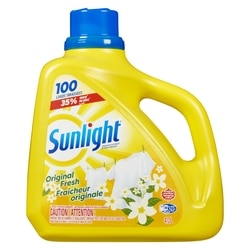 Sunlight Détergent à lessive liquide Original Fresh 4 l, 0,40 $/100ml