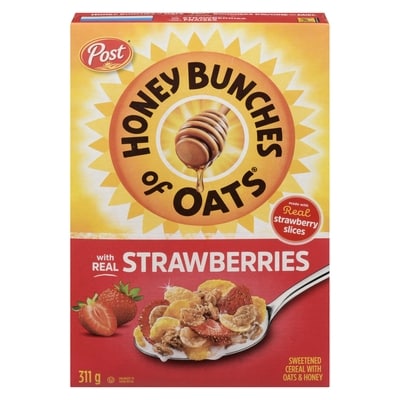 Post Strawberry Cereals 311 g, $1.77/100g