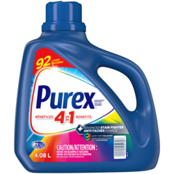 Advanced Stain Fighter 4 in 1 Concentrated Liquid Laundry Detergent, 92 Loads