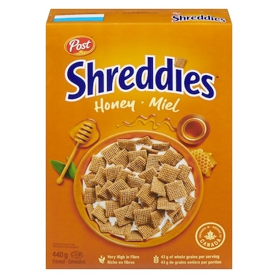 Post Honey Cereal 440 g, $1.25/100g