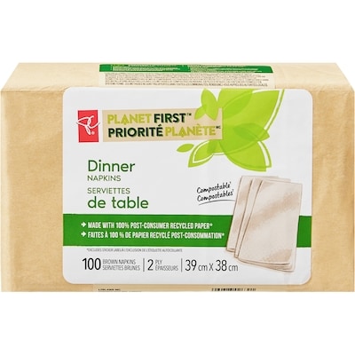 PC Green Planet First™ Dinner Napkins 100 ea, $0.06/1ea