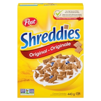 Post Shreddies Original Cereals 440 g, $1.25/100g