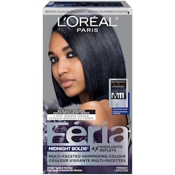 M11 Twilight Haze Dark Black Hair Dye, Permanent Hair Color for Women