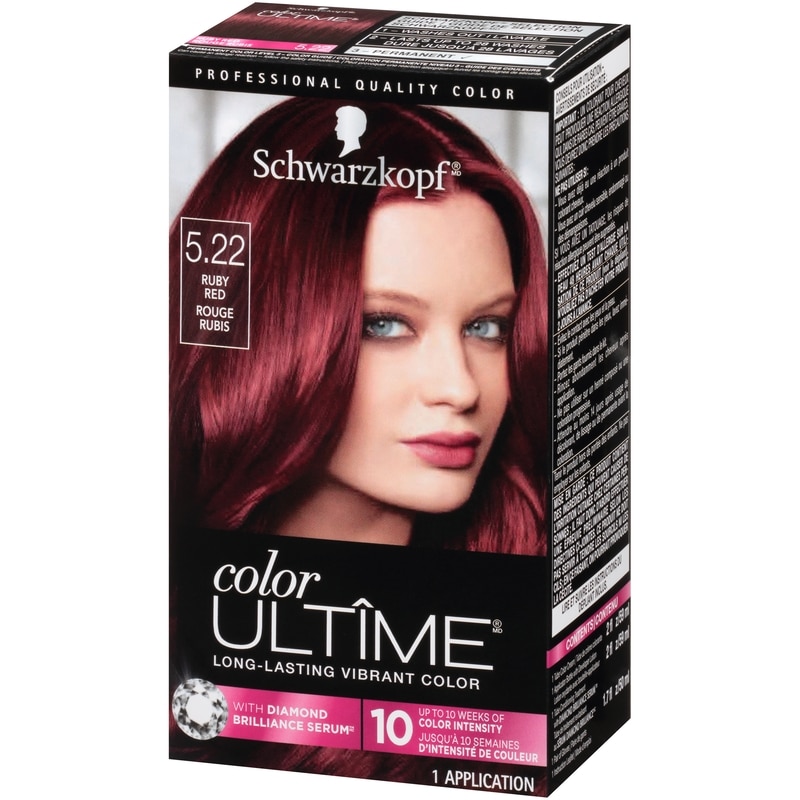 Color ultime permanent Hair Color Cream, 5.22 Ruby Red