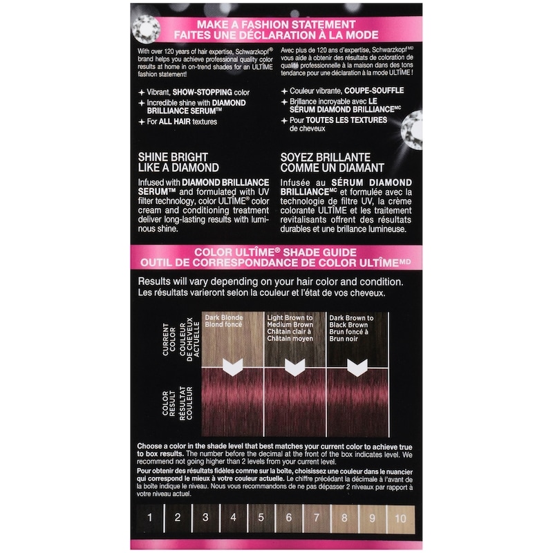 Color ultime permanent Hair Color Cream, 5.22 Ruby Red