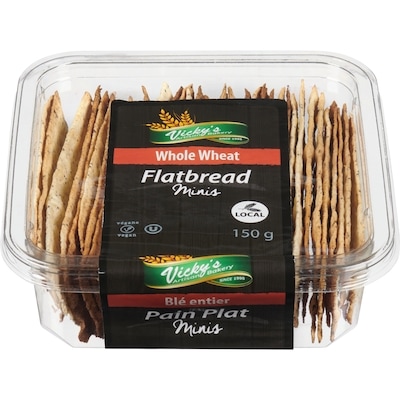 null Flatbread Minis Whole Wheat 150 g, $3.66/100g
