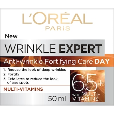 Anti-Wrinkle Fortifying Day Care 65+ with a Vitamin Complex of Vitamin B & Vitamin E