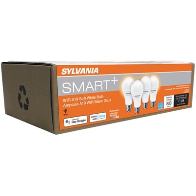 Sylvania LED Smart Bulb, 4 Pack 4 ea, $6.50/1ea