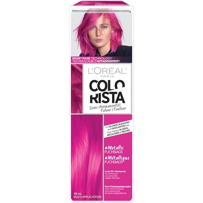 L'Oreal Paris 03 Metallic Fuschia Hair Dye, For Blonde Bleached and Highlighted Hair 1 ea, $15.00/1ea