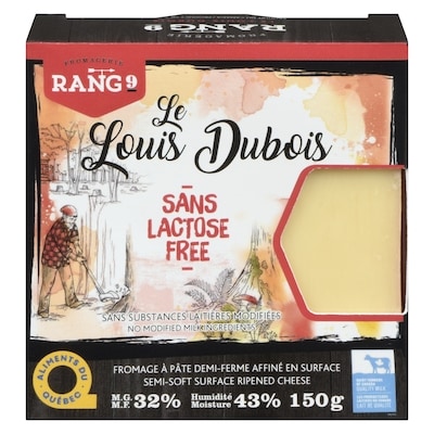 Fromages CDA Le Louis Dubois 32% M.F. Semi-Soft Surface Ripened Cheese 150 g, $6.66/100g