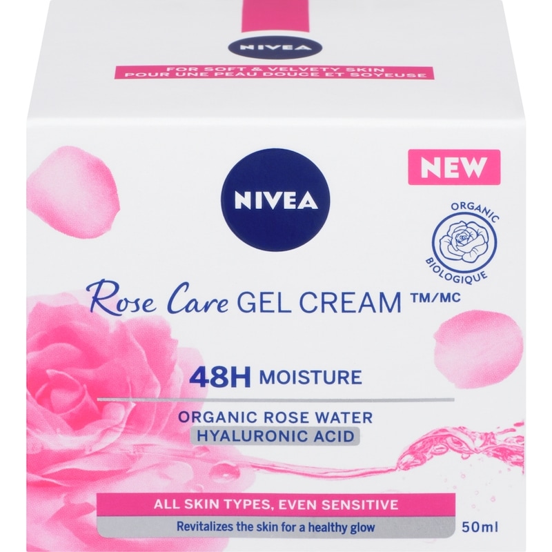 Rose Care Gel Cream All Skin Types, Even Sensitive Organic