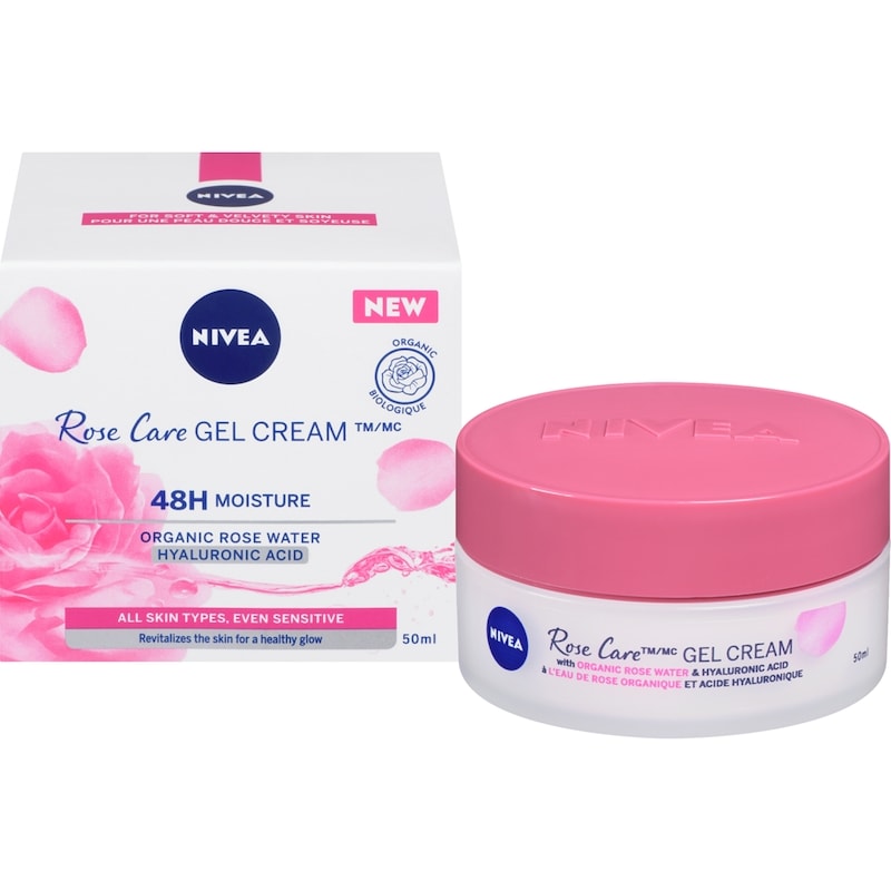 Rose Care Gel Cream All Skin Types, Even Sensitive Organic