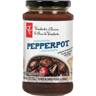 le Choix du Président Sauce de cuisson Pepperpot 400 ml, 1,50 $/100ml