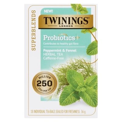 Superblends Herbal Tea Peppermint & Fennel