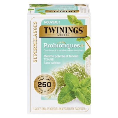 Twinings Supermélangestisanemen the poivrée et fenouil 18 ea, 0,42 $/1ch