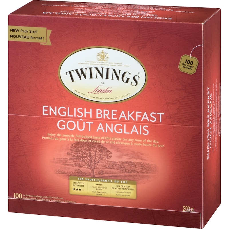 Individual Tea Bags Sealed For Freshness English Breakfast