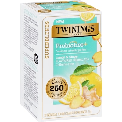 Superblends Flavoured Herbal Tea Lemon & Ginger