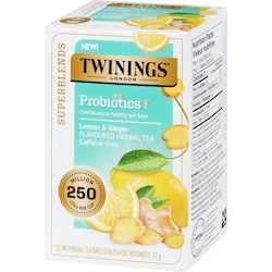 Twinings Superblends Flavoured Herbal Tea Lemon & Ginger - 18 ea