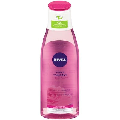 Nivea Rose care tonifiant eau de rose biologique tous les types de peau 200 ml, 4,75 $/100ml